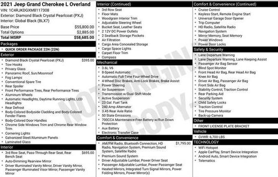 JEEP GRAND CHEROKEE 2021 1C4RJKDGXM8117308 image